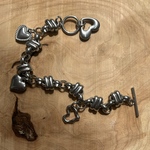 Heart charm bracelet #47