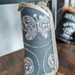 【送料無料】新色ミナペルホネン/フォレストウィング　GR/メガネケース