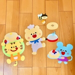 壁面飾り　保育　おやつ　ホットケーキ