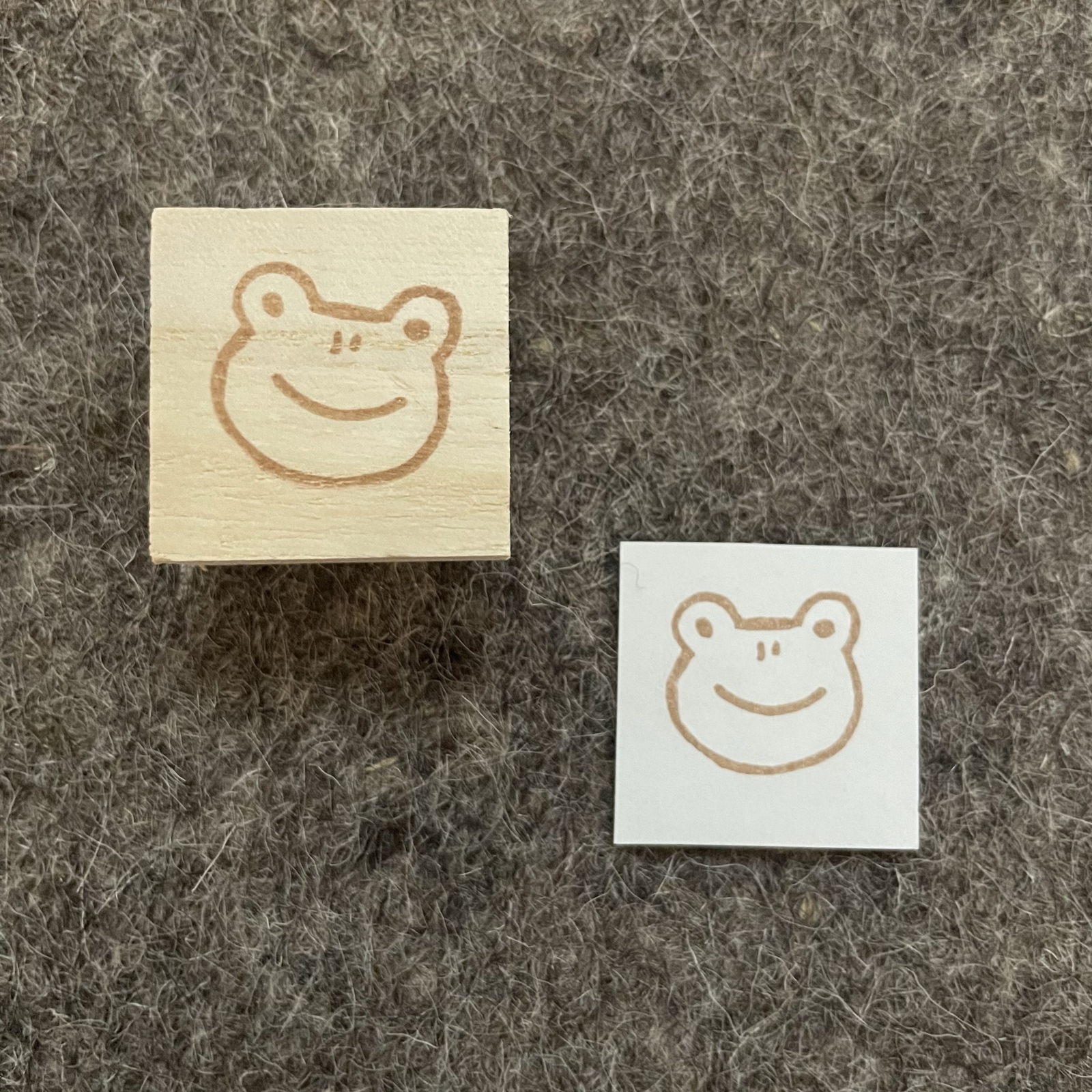 消しゴムはんこNo.203  ビッグうさちゃん 消しゴムはんこNo.203 ビッグうさちゃん