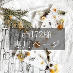 ch172様専用ページ