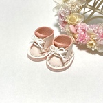 ＊送料無料＊mini☆mini ミニチュアひも靴⑦（ピンク）