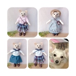 ichigo-tart… 様専用♡夏のコーディネートセット・おめかしわんこドール『うちの子オーダー』(mii._.wool)