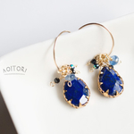 ラピスラズリ・ピアス