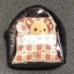 シルバニア★布団付きミニリュック★持ち運びケース★