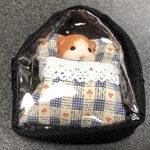 シルバニア★布団付きミニリュック★持ち運びケース★ ボールチェーン付き
