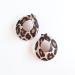 専用ページ片耳分Leopard Connect【レザーピアス/イヤリング】 