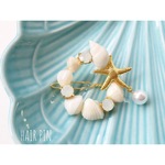 (送料無料)貝がらヘアピン