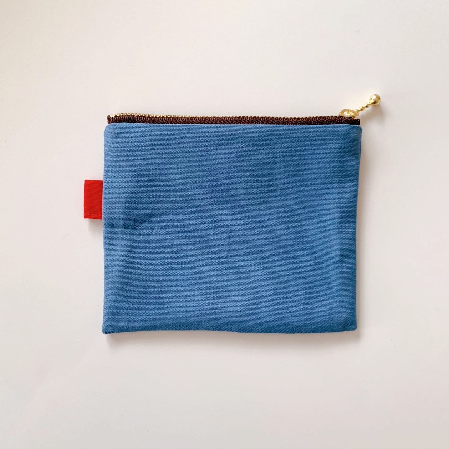 手刺繍】レトロゼリーの刺繍ポーチ【14cmファスナー】 - HEMICO