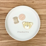 くまと糸とボタンセット【アイシングクッキー】