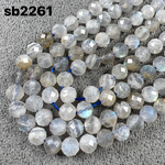 ライトカラー ラブラドライト カット 4ミリ 連 sb2261