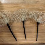 成人式　髪飾り　ゴールドネット3点セット