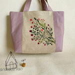 手刺繍＊花＊バック