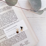 アレルギー対応✴︎再販♡♪ 鼈甲ベージュ✴︎ピアス・イヤリング