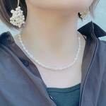 淡水パールのショートネックレス