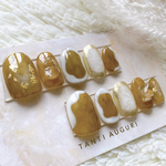 ネイルチップ　ニュアンスネイル