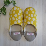 Mバブーシュ ＊ Silhouette Bird  mustard