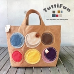 tuttifun＊irodori maruの帆布バッグ