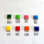 1cタイル原色 各50g入(約52個) 8色セット