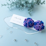 紫陽花のピアス