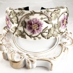 【新作】 SALE 7/31まで ☆インド刺繍リボン カチューシャ　No.126