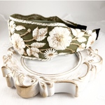 【新作】 SALE 7/2まで ☆インド刺繍リボン カチューシャ　No.131