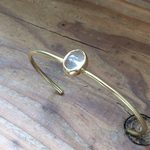 バングル「rutile quartz」