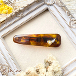 【1点限定】レジン　べっこうヘアクリップ