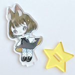 【6/4の18時より販売開始】うさぎ座流星群：よぞら＊アクリルスタンド