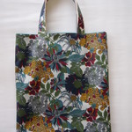 「ｈ様オーダー品」ぺったんこバッグ*リバティ*Angelica Garla*シック*37×32㎝