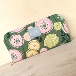 水彩画♥軽い長財布🖤北欧♩お花♩ナチュラル♩財布♩通帳ケース♬