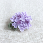 【小さなブローチ】紫陽花