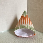 レオンちゃん専用💗ハムスターのコットンテント⛺にんじん柄🥕