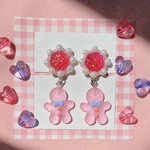 🍑sweet!! CANDY-manピアス・イヤリング(pink)🍬
