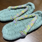 37 着物リメイク　布草履　草履