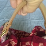 革製ふろしき用バック持ち手