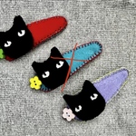 黒猫のピン留め