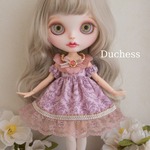 ブライス 服 アウトフィット 洋服　ダマスクフラワーフェアリーワンピ