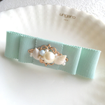 【再販11】海恋バレッタ♡ミントグリーン