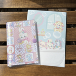 【461】おすそ分けファイル　収納ファイル　持ち運びファイル　マステシール　レトロアニマル