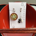 訳あり⭐︎具沢山しじみ汁と殻付しじみのピアス/イヤリング
