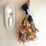 【アンティークカラー】プロテアのスワッグ　アンティーク　ドライフラワー　バンクシア　ユーカリ　スワッグ