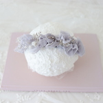 baby＆kids♡ 　グレー　ベビーヘアバンド　ニューボーンフォト　撮影小物　ベビー　キッズ