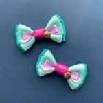 プリンセス　リボンヘアクリップ　mini