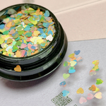 2018新作 650#  極薄レジン 封入 素材/レジン液   ネイル ハートホログラム