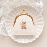 スイーツ カヌレ くまのがま口 コインケース