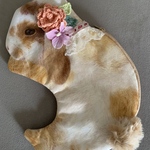 【再販】リアルプリント🐇うさぎさんポーチ💝（ゴロンちょ）