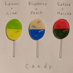 candyブローチ