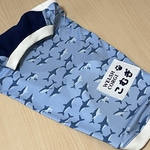 接触冷感☆水色サメ🦈柄