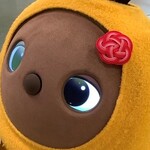 LOVOT　水引　アクセサリー【ばら色】お花（大）　赤　らぼっと　おうち時間
